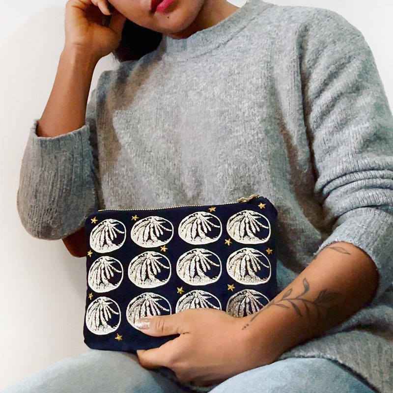 Baozi Velvet Purse - Medium