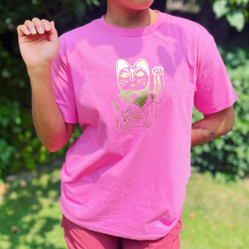 Lucky Cat T shirt