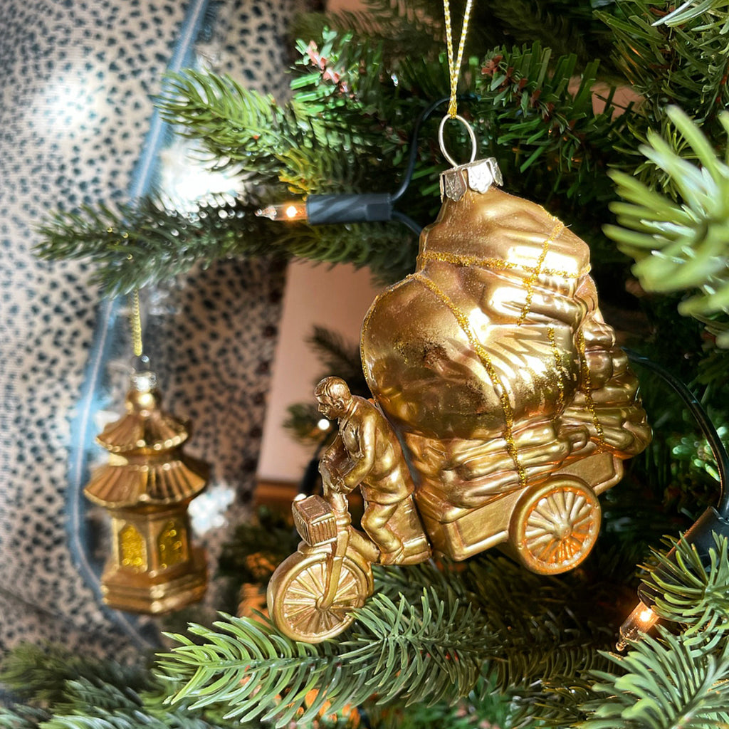 Tricycle Festive Tree Ornament
