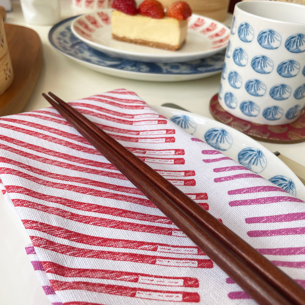 Chopsticks Napkins (Set of Four)