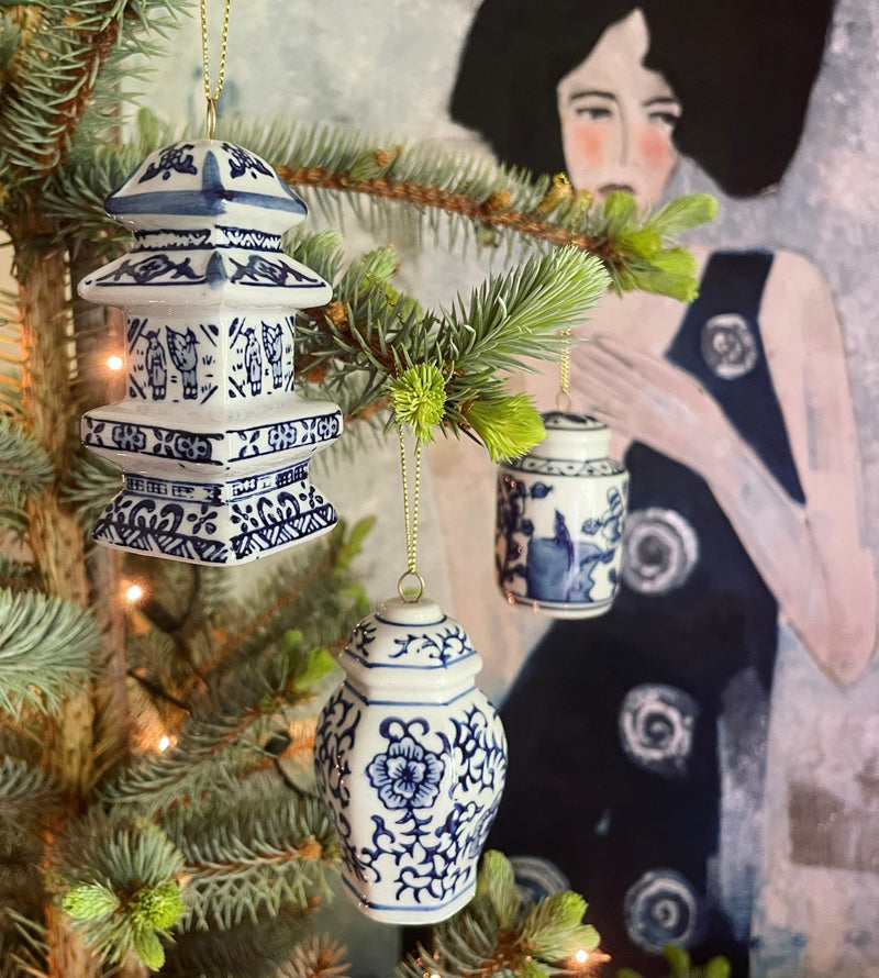Pagoda Festive Tree Ornament