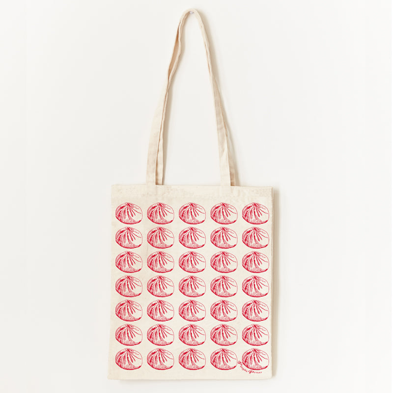 Baozi Pattern Tote Bag