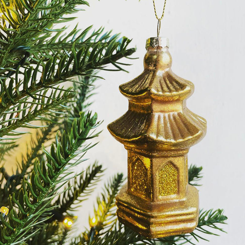 Pagoda Festive Tree Ornament