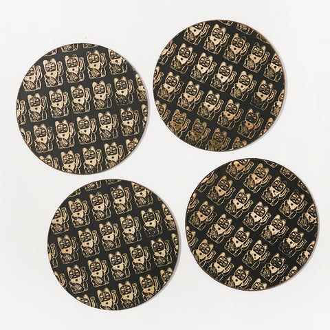 Baozi Coasters (Gold)