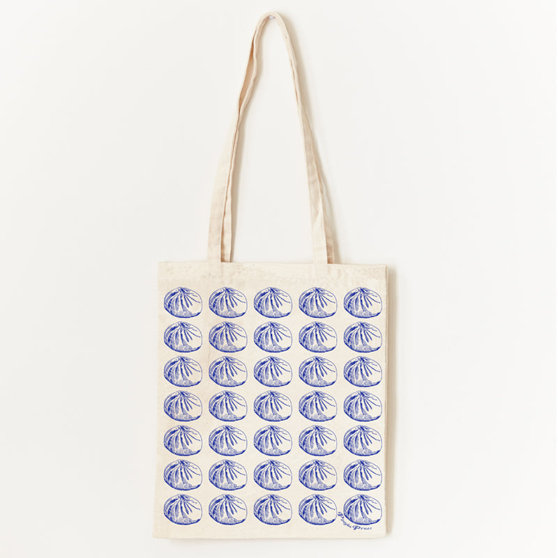 Baozi Pattern Tote Bag